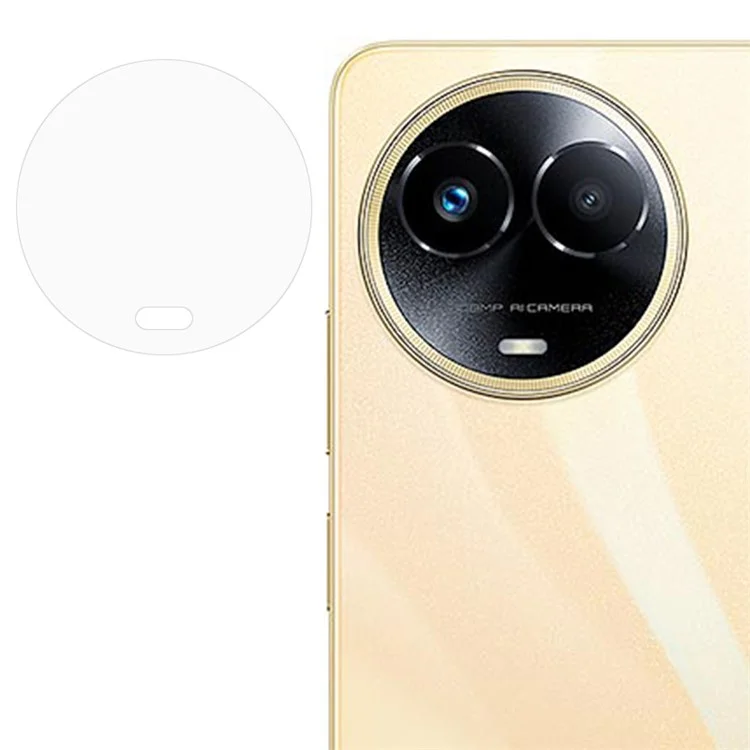 ENKAY HAT PRINCE para Realme 11x 5G / 11 5G (Global) / Narzo 60x 5G / C67 5G / V50s 5G Película de Lente de Cámara 0.2mm 9H