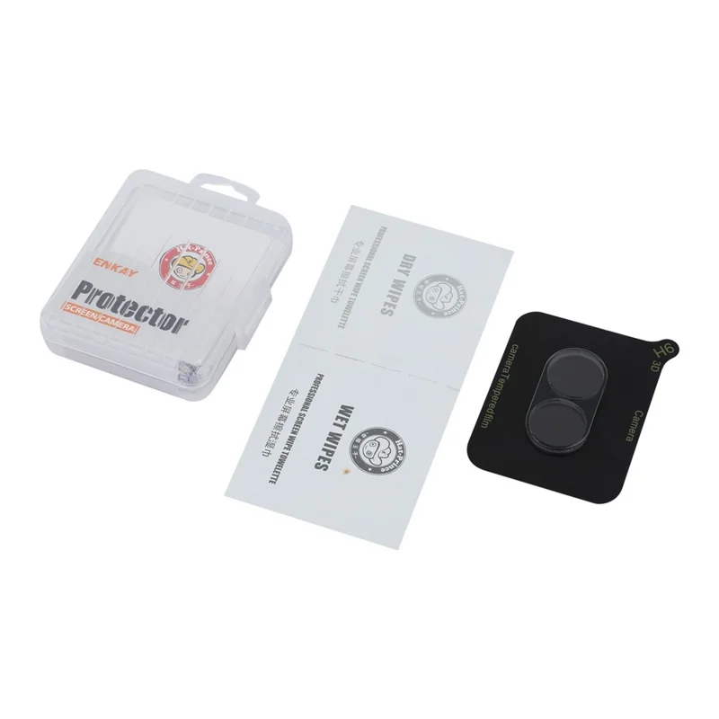 ENKAY HAT PRINCE For Nothing Phone (2) Camera Lens Protector 0.2mm Clear High Aluminum-Silicon Glass Film