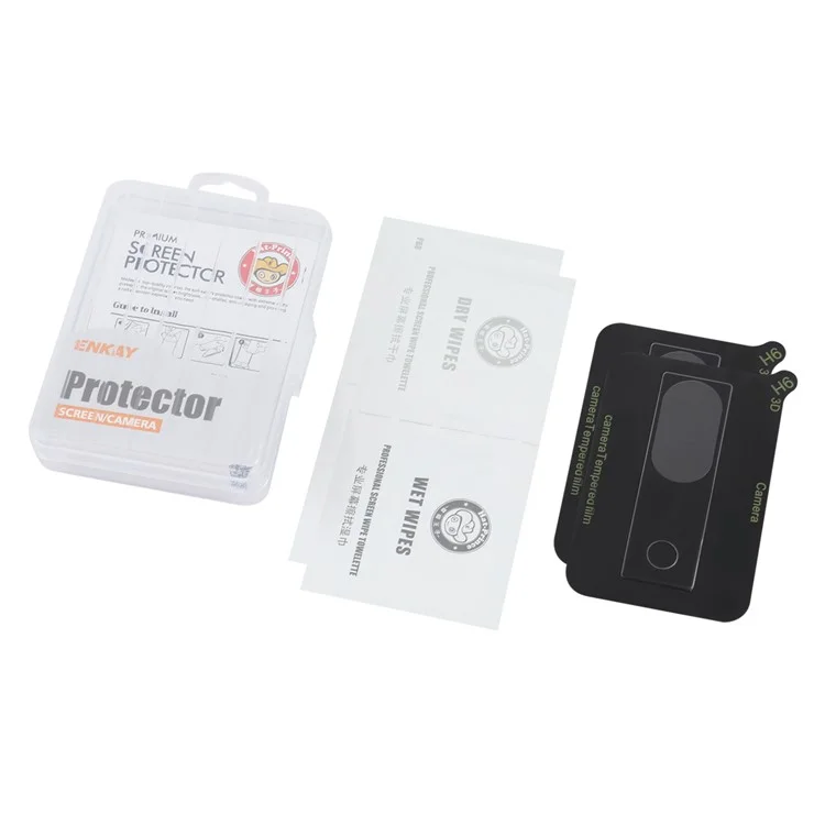 ENKAY HAT PRINCE 2Pcs for Google Pixel 8a Camera Rear Lens Protector 0.2mm Impact-Resistant Lens Cover