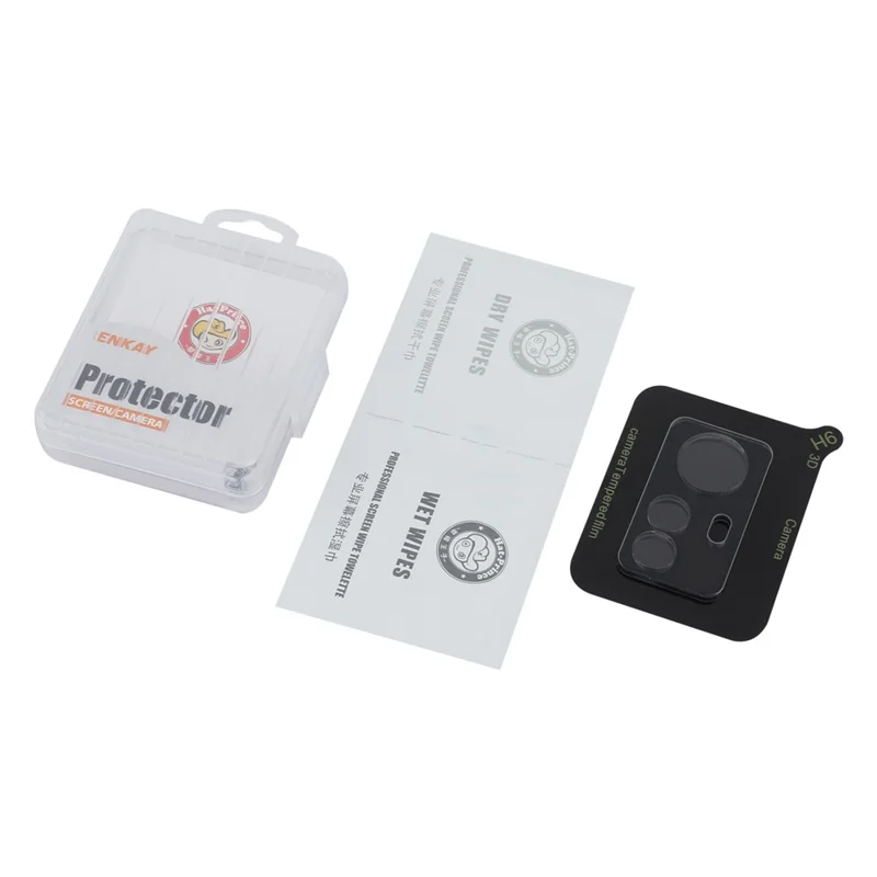 ENKAY HAT PRINCE For Xiaomi Redmi Note 12S 4G Camera Lens Protector 0.2mm Complete Covering Lens Film