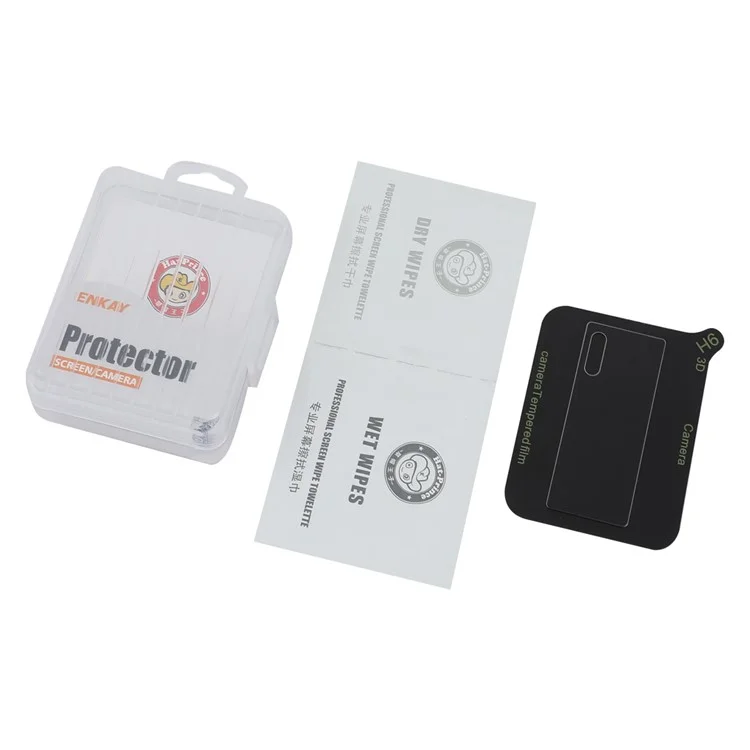 ENKAY HAT PRINCE per Xiaomi Redmi K60 5G / K60 Pro 5G / Poco F5 Pro 5G Protezione obiettivo fotocamera trasparente Pellicola resistente ai graffi