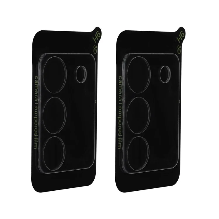 ENKAY HAT PRINCE 2Pcs for vivo Y200 (India) 5G / V29e (Global) 5G Protector de lente de cámara 9H Dureza Película de lente trasera