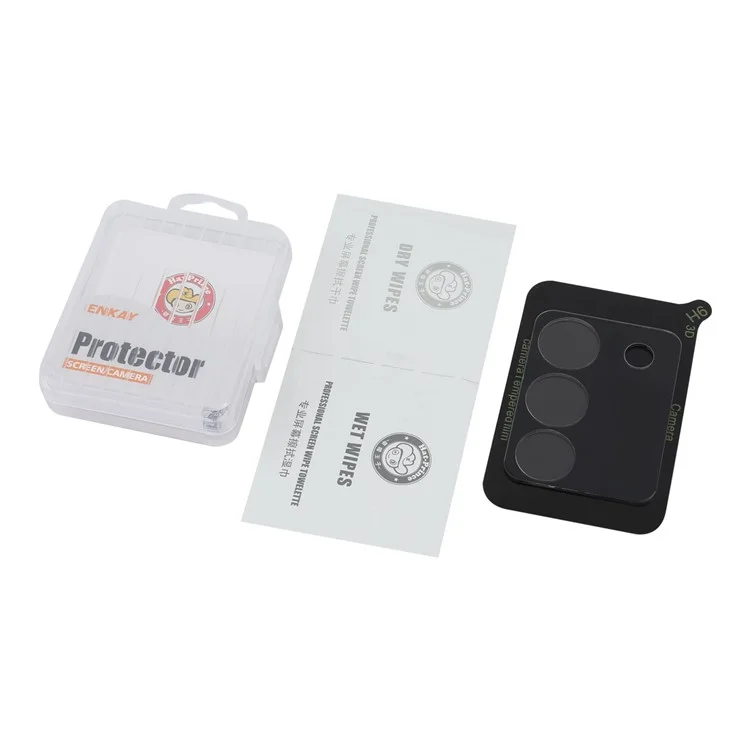 ENKAY HAT PRINCE para vivo V29e (Global) 5G / Y200 (India) 5G Película de lente de cámara 0,2 mm Protector de lente Ultra-Clear