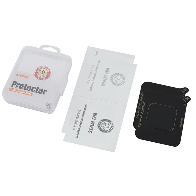 ENKAY SOMBRERO PRÍNCIPE 2 Uds. para vivo S18 5G / V30 Pro 5G Protector de Lente de Cámara Transparente HD Dureza 9H Película de Lente