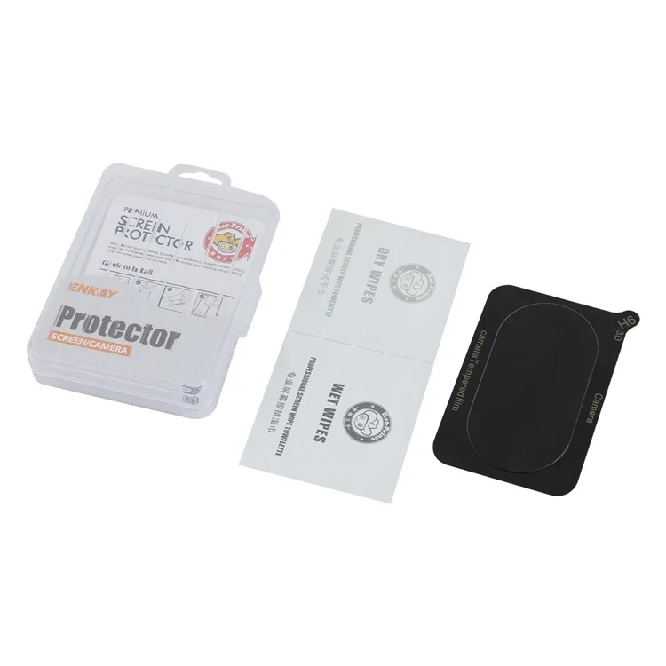 ENKAY HAT PRINCE para Oppo Reno11 Pro 5G (Global) Protetor de Lente da Câmera 9H 0,2 mm Filme de Lente Cristal Claro