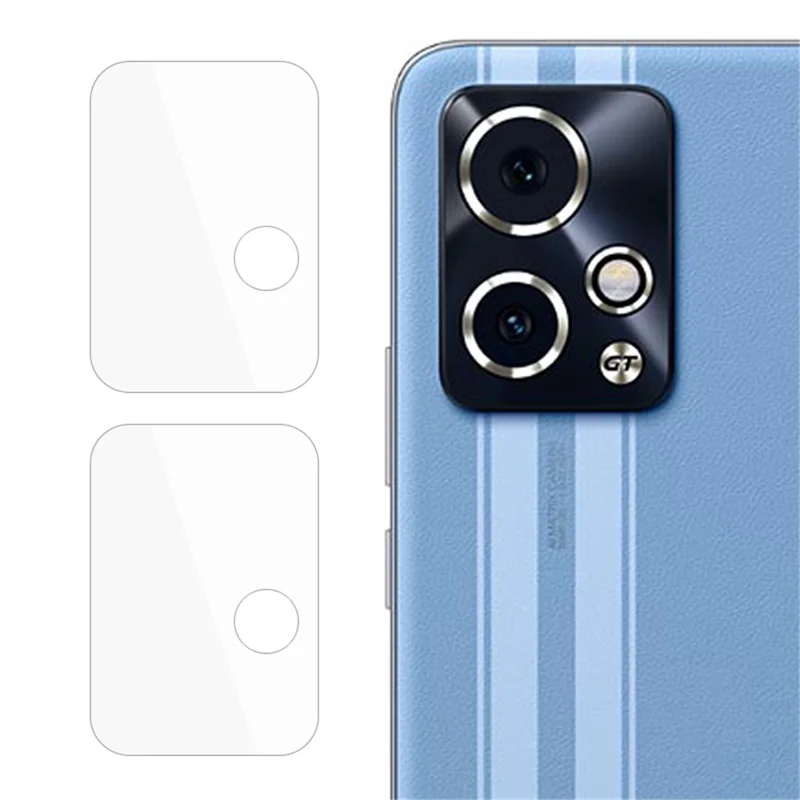 ENKAY HAT PRINCE 2Pcs для Honor 90 GT 5G Защитная пленка для объектива камеры Высокопрочное стекло из алюминия и кремния Противоударная пленка для объектива