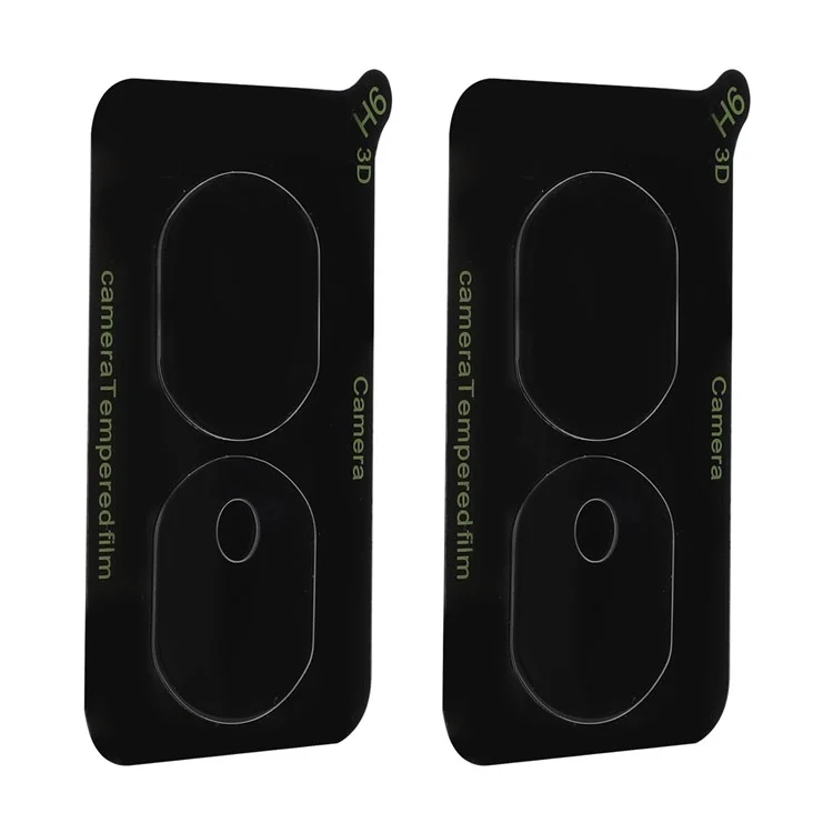 ENKAY CHAPEAU PRINCE 2Pcs pour Honor 70 Pro 5G Protecteur d'objectif de caméra Verre anti-éclats en aluminium et silicium de haute qualité Film pour l'objectif arrière