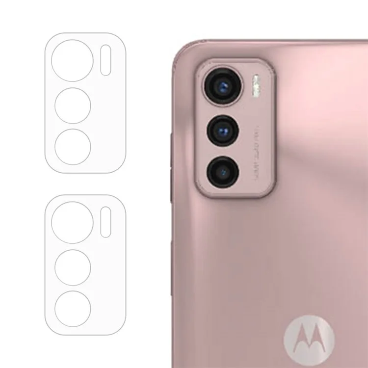 ENKAY PRÍNCIPE DO CHAPÉU 2Pcs para Motorola Moto G42 4G Filme da Lente da Câmera 0,2 mm Ultra Clear Protetor de Lente