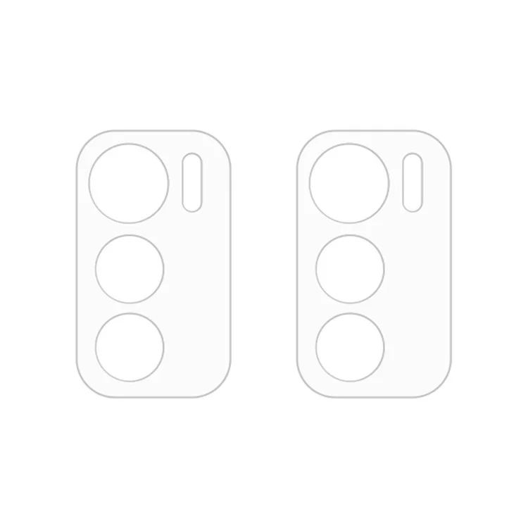 ENKAY PRÍNCIPE DO CHAPÉU 2Pcs para Motorola Moto G42 4G Filme da Lente da Câmera 0,2 mm Ultra Clear Protetor de Lente