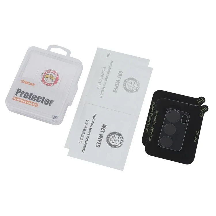 ENKAY PRÍNCIPE DO CHAPÉU 2Pcs para Motorola Moto G42 4G Filme da Lente da Câmera 0,2 mm Ultra Clear Protetor de Lente