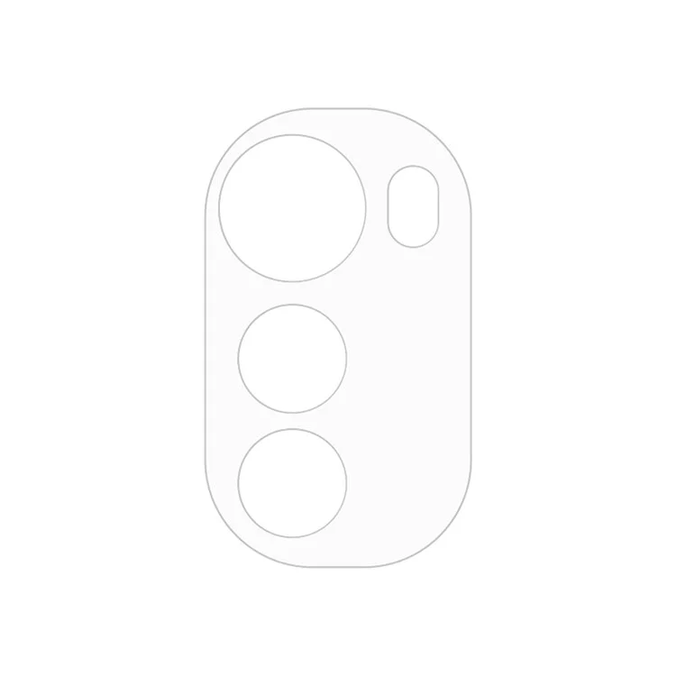 ENKAY HAT PRINCE Protetor de Lente da Câmera para Motorola Moto E32 4G Alta Vidro de Alumínio-Silício Claro Filme de Lente