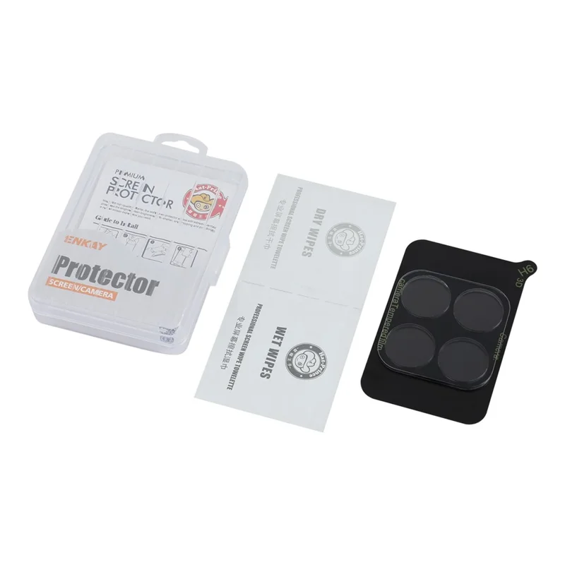 ENKAY HAT PRINCIPE per Honor Honor X6a 4G Protezione dell'obiettivo della fotocamera HD Copertura completa Pellicola dell'obiettivo