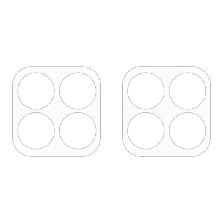 ENKAY HAT PRINCE 2Pcs para Honor X8b 4G Protetor de Lente da Câmera Vidro de Silício-Alumínio Claro Película de Lente