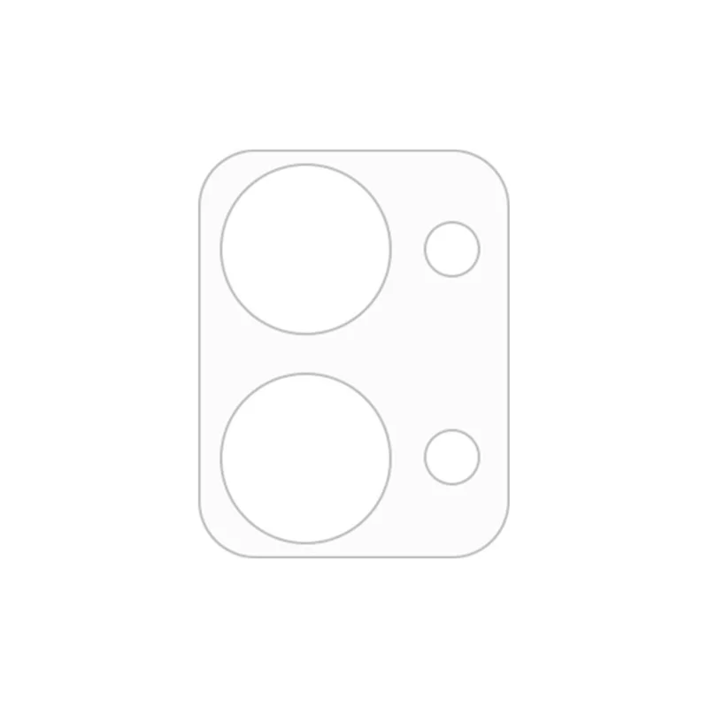 ENKAY HAT PRINCE Para Honor Play7T 5G Protector de lente de cámara trasera Vidrio de aluminio-silicio de alta resistencia Sin burbujas Película de lente