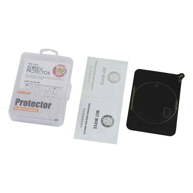 ENKAY HAT PRINCE Para Honor X50 Pro 5G / Magic6 Pro 5G Protetor de Lente HD 9H Vidro de Alumínio-Silício de Alta Película de Câmera