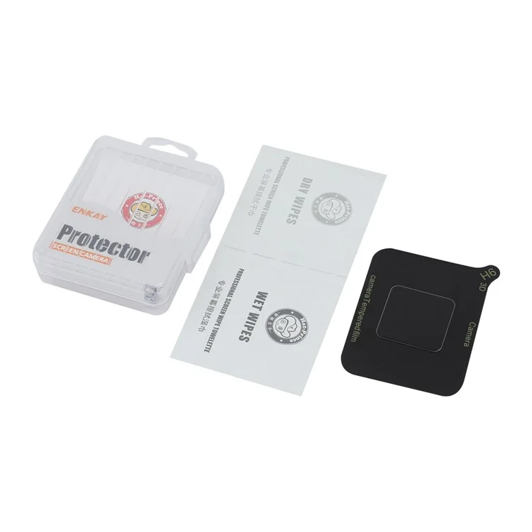ENKAY HAT PRINCE Para Xiaomi 12T Pro 5G Protetor de Lente Traseira Antirrisco 9H Filme de Lente de Câmera