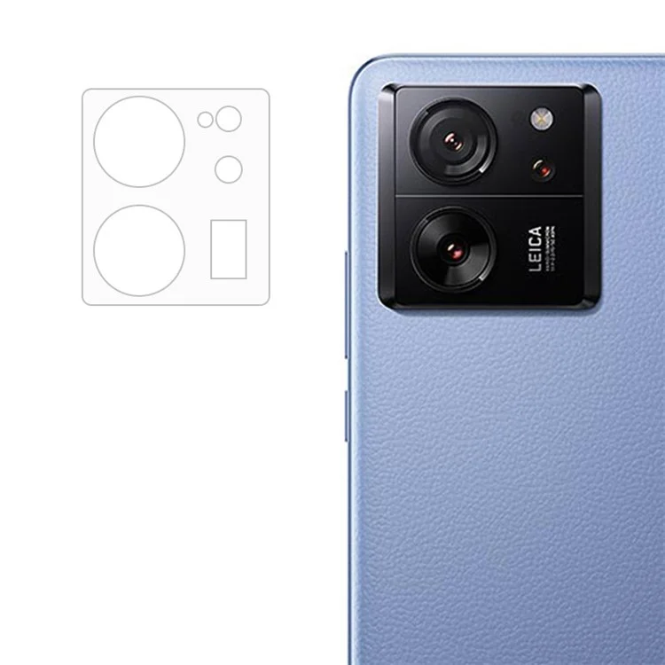 ENKAY HAT PRINCE Para Xiaomi 13T / 13T Pro Protector de Lente de la Cámara 0.2mm Ultra Delgado 9H Dureza