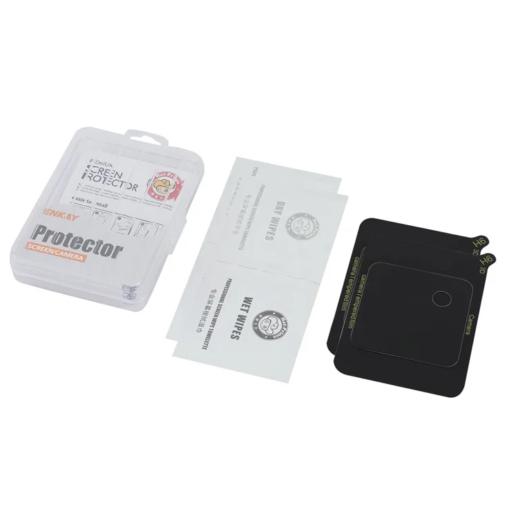 ENKAY GORRA PRÍNCIPE 2Piezas para Xiaomi 14 Pro Protector de Lente de Cámara 0.2mm Película Ultra Clara de Lente de Teléfono