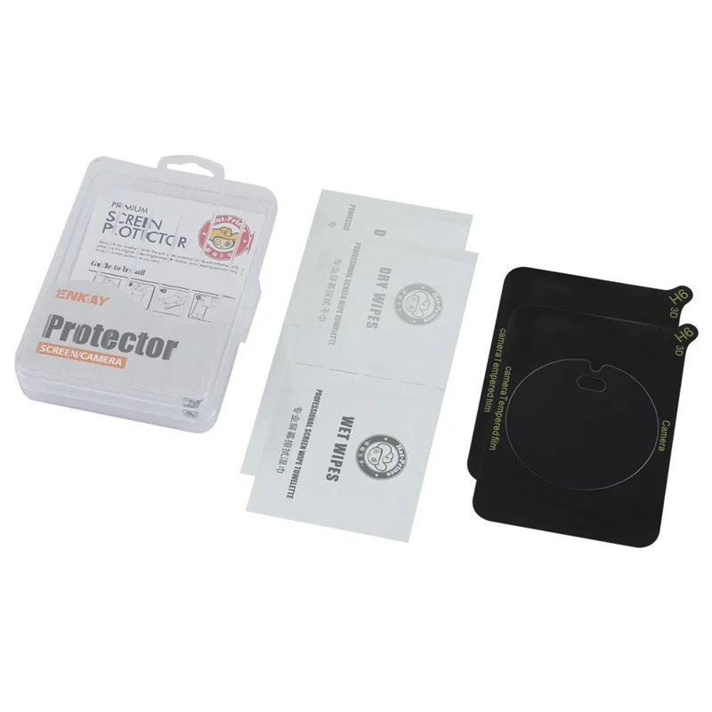 ENKAY HAT PRINCE 2 шт. для Xiaomi 14 Ultra Camera Lens Protector Full Cover 9H 0,2 мм Линзы Плёнка