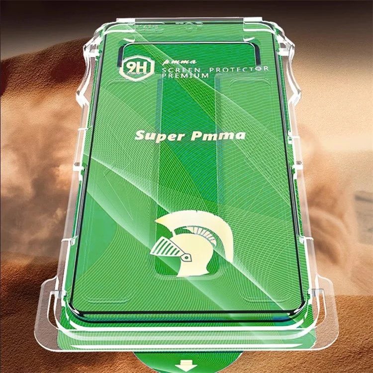 Pour iPhone 13 6.1 pouces / 13 Pro 6.1 pouces / 14 Protecteur d'écran plein écran Mat Film PET avec outil auxiliaire