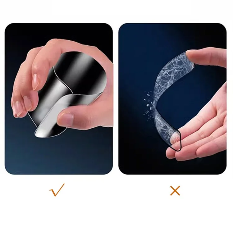 Pour iPhone 13 6.1 pouces / 13 Pro 6.1 pouces / 14 Protecteur d'écran plein écran Mat Film PET avec outil auxiliaire