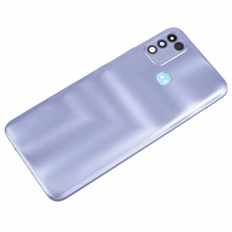 Für Infinix Hot 10 Play X688 Ersatzteil Rückbatterie-Gehäuseabdeckung - Lila