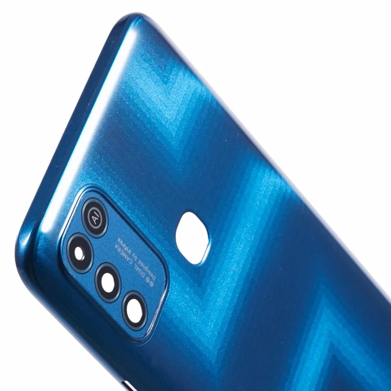 Для Infinix Hot 10 Play X688 Запасная часть Задняя аккумуляторная крышка корпуса - Синий