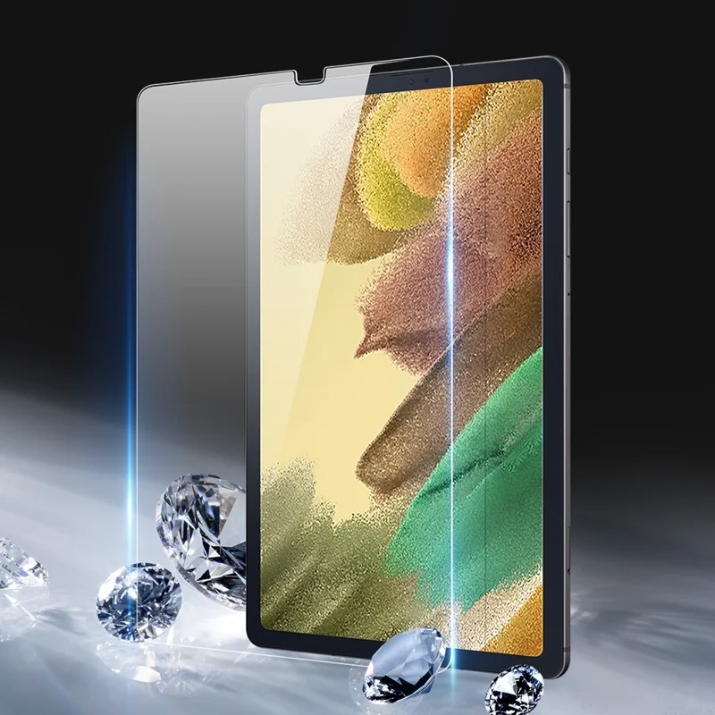 DUX DUCIS för Samsung Galaxy Tab A7 Lite 8,7 tum Film 0,33 mm Medelstarkt aluminiaglas Transparent skärmskydd