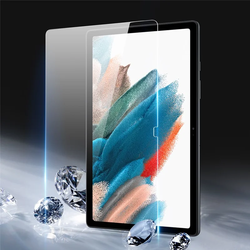 DUX DUCIS för Samsung Galaxy Tab A8 10,5 (2021) transparent skärmskydd medelstarkt aluminosilicatglas skärmskydd för surfplatta