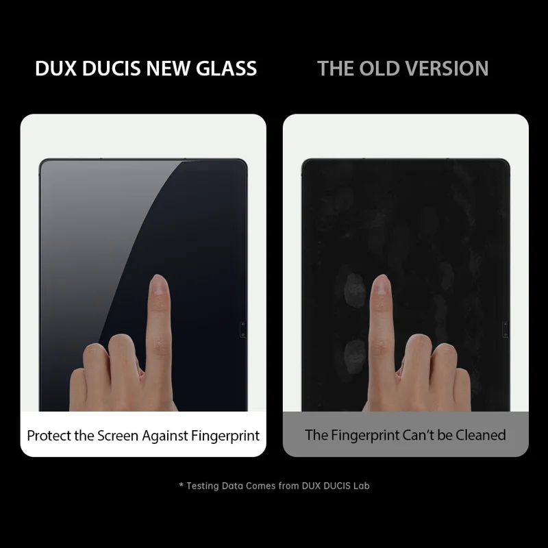 DUX DUCIS för Samsung Galaxy Tab A8 10,5 (2021) transparent skärmskydd medelstarkt aluminosilicatglas skärmskydd för surfplatta
