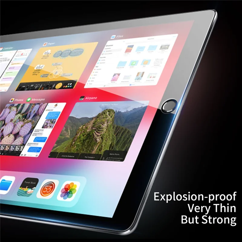DUX DUCIS till iPad Mini 4 / mini (2019) 7,9 tum Medium Alumina Glas Skärmskydd 0,33 mm Helskärmsfilm