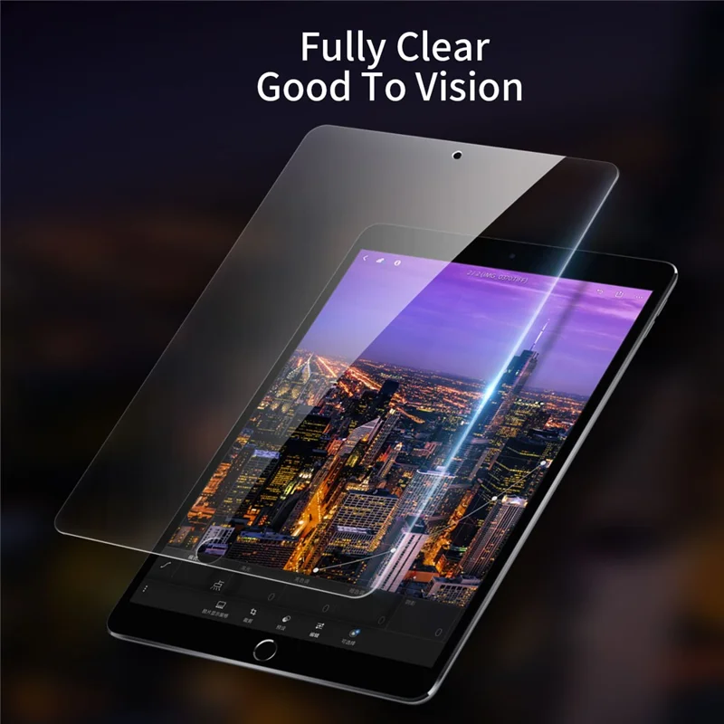 DUX DUCIS For iPad Air 10.5 inch (2019) / Pro 10.5-inch (2017) Anti-Scratch Screen Protector 0.33mm Medium Alumina Glass Screen Film