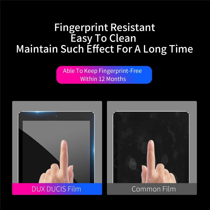 DUX DUCIS For iPad Air 10.5 inch (2019) / Pro 10.5-inch (2017) Anti-Scratch Screen Protector 0.33mm Medium Alumina Glass Screen Film