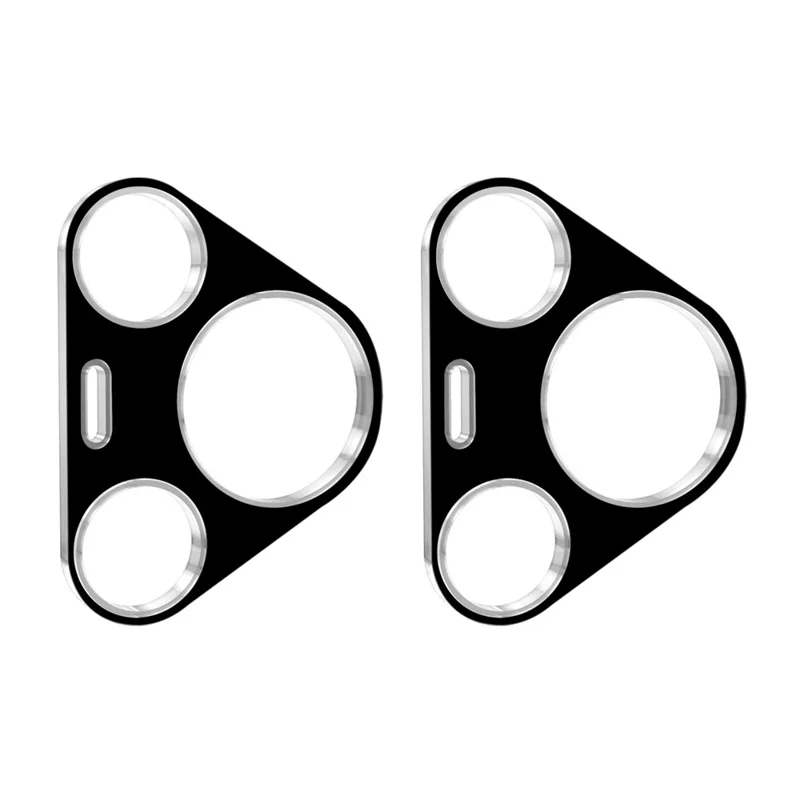 ENKAY HAT PRINCE 2Pcs For Huawei Pura 70 Camera Lens Protector Integrated 0.2mm 9H Clear Rear Lens Cover - Black