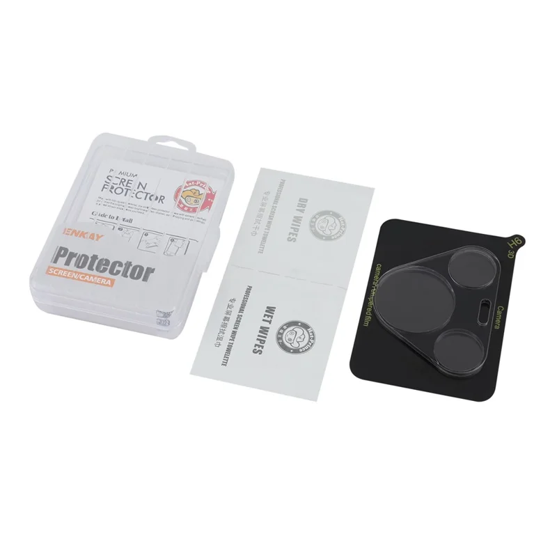 ENKAY HAT PRINCE 2Pcs For Huawei Pura 70 Camera Lens Protector Integrated 0.2mm 9H Clear Rear Lens Cover - Transparent