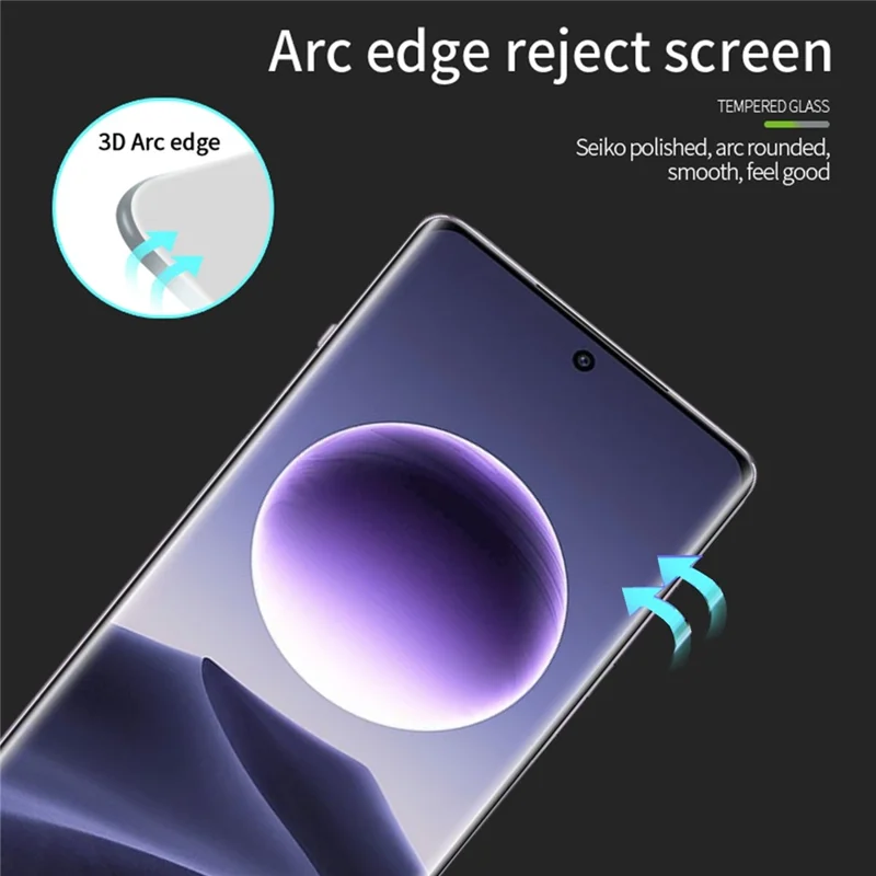 PINWUYO Für Oppo Find X7 5G 3D Heißbiegender Bildschirmschutz Vollverklebter Panzerglas-Schutzfilm