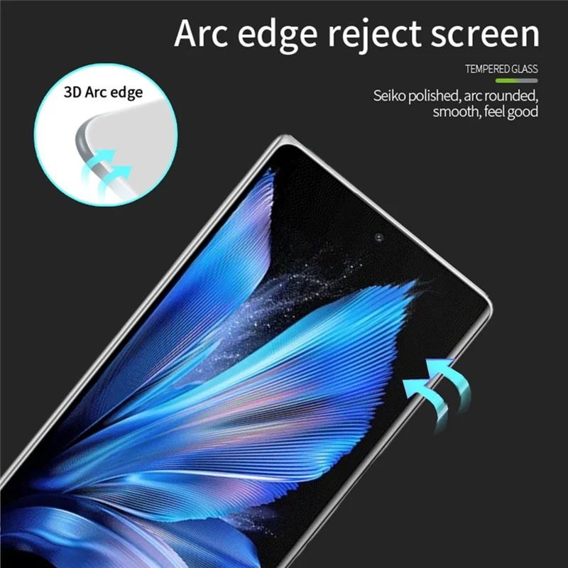 MOFI Para Vivo X Fold3 / X Fold3 Pro Protetor de Tela 3D Curvo Dobrado a Quente Ultra HD Saver Shield Film