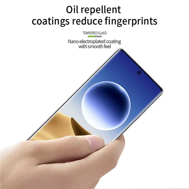 MOFI per Oppo Find X7 Ultra Protezione dello schermo 3D Curved Hot Bending Full Glue Screen Film