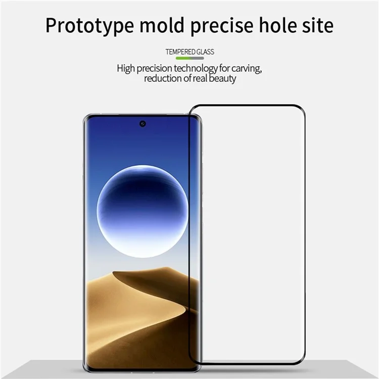 MOFI per Oppo Find X7 Ultra Protezione dello schermo 3D Curved Hot Bending Full Glue Screen Film