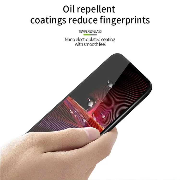 PINWUYO JK Series-2 for Sony Xperia 1 VI Full Screen Protector High Aluminum-Silicon Glass Film