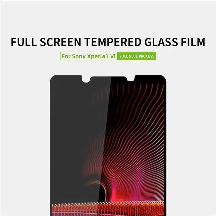 PINWUYO JK Series-2 for Sony Xperia 1 VI Full Screen Protector High Aluminum-Silicon Glass Film