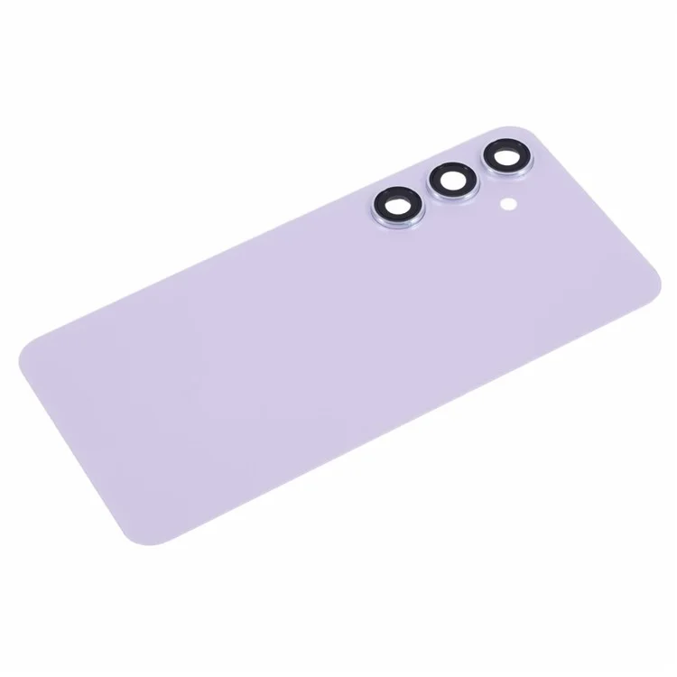 Per Samsung Galaxy S24 S921 Batteria Alloggiamento con Obiettivo Fotocamera Coperchio - Viola Chiaro