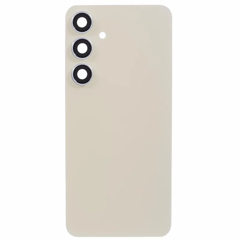 For Samsung Galaxy S24 S921 Battery Housing with Camera Lens Cover - Yellow
