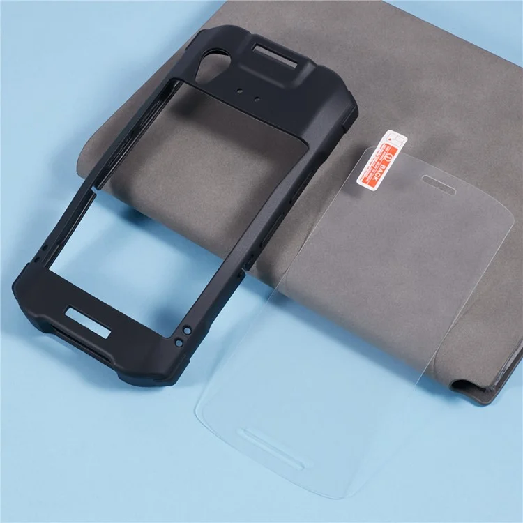 Pour le scanner de codes-barres Zebra TC21 / TC26 Pellicule de verre trempé + Sangle de transport + Étui de protection