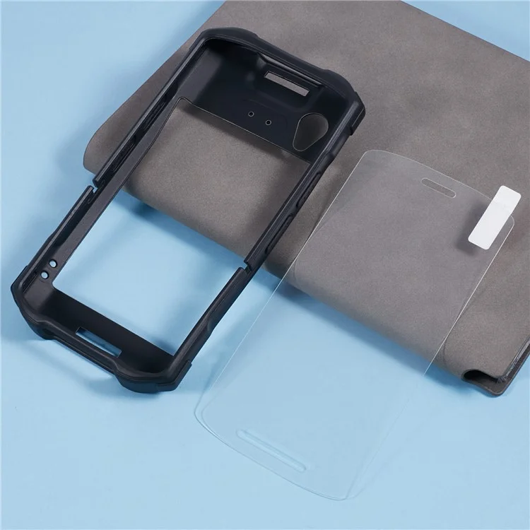 Pour le scanner de codes-barres Zebra TC21 / TC26 Pellicule de verre trempé + Sangle de transport + Étui de protection