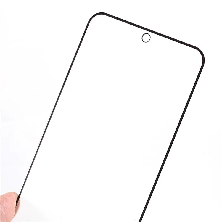 Per Samsung Galaxy M35 5G / A35 5G / A55 5G Pellicola Protettiva Dello Schermo Bordo Nero Opaco Anti-Impronta Digitale Vetro Temperato