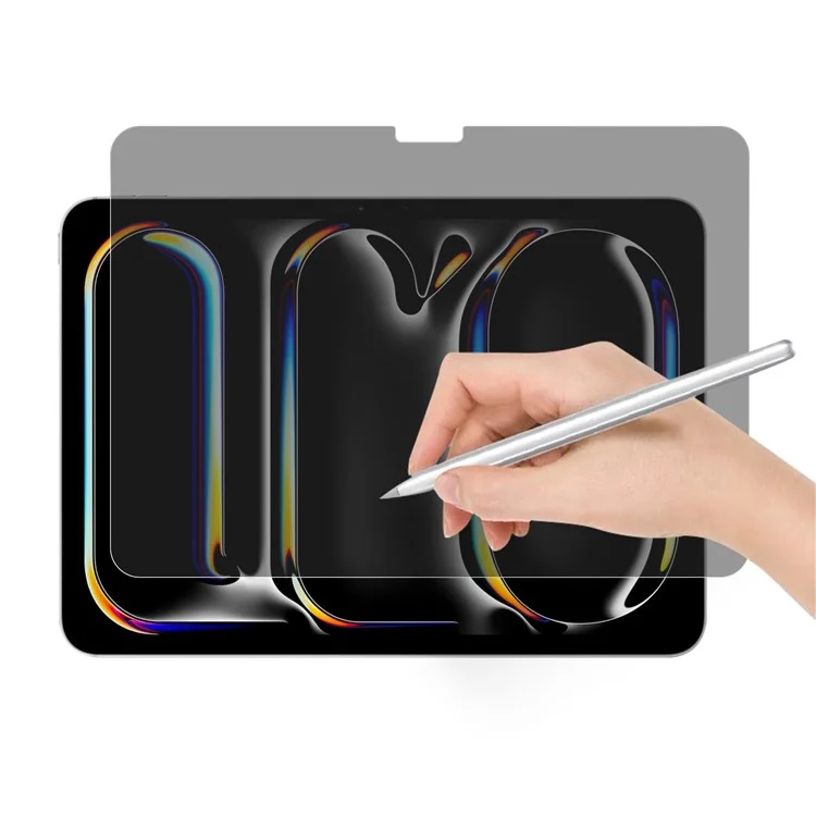 Pour iPad Pro 11 (2024) Anti-Spy Paper-Like Screen Protector Matte PET Paperfeel Writing Film