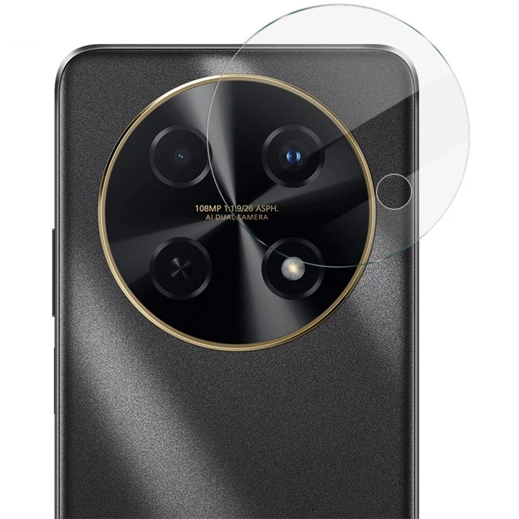 IMAK 2Pcs  /  Set for Huawei Nova 12i 4G / Huawei Enjoy 70 Pro Rear Lens Protector Clear Tempered Glass Camera Lens Film