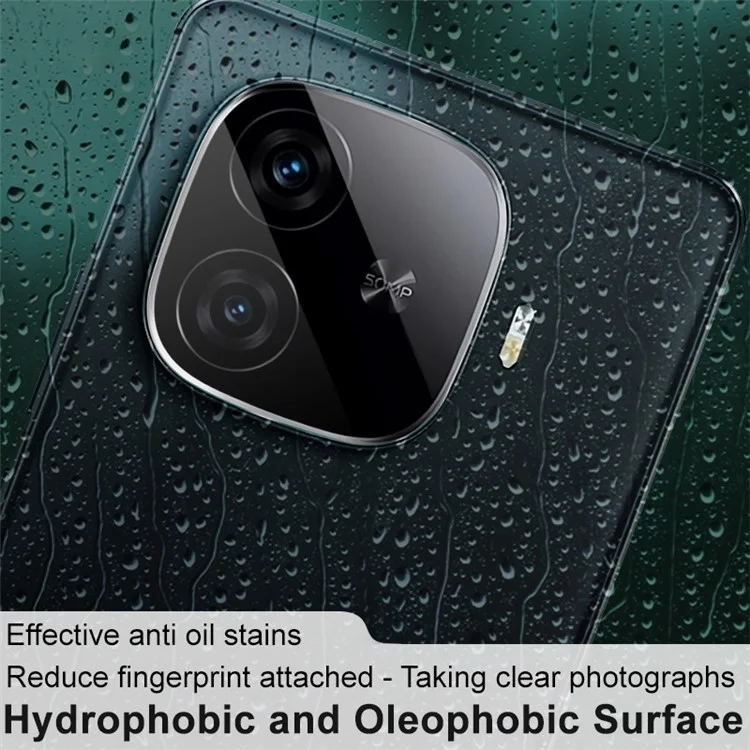 IMAK 2Шт / Набор для vivo iQOO Z9 5G / iQOO Z9 Turbo 5G / Y200 GT 5G Защитная пленка для объектива камеры из закаленного стекла