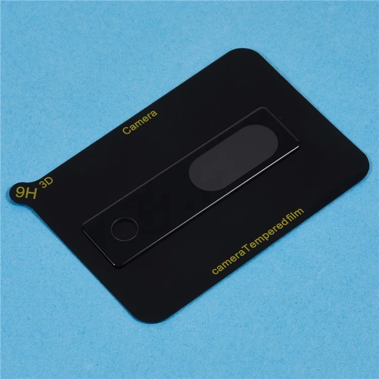 For Google Pixel 8a Camera Lens Protector Ultra Clear Tempered Glass Lens Film - Silk Printing Black